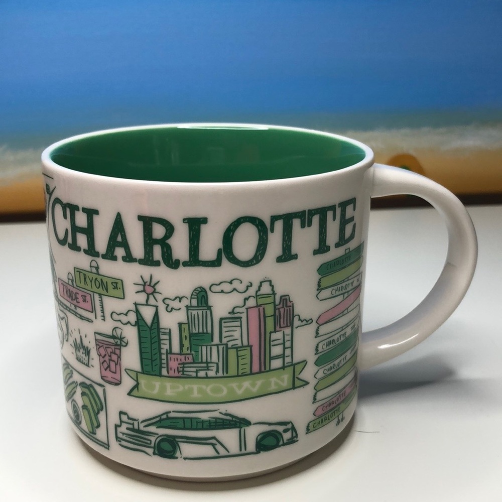 Starbucks Charlotte Been There Series Mug Across the Globe Collection 14 oz 2019